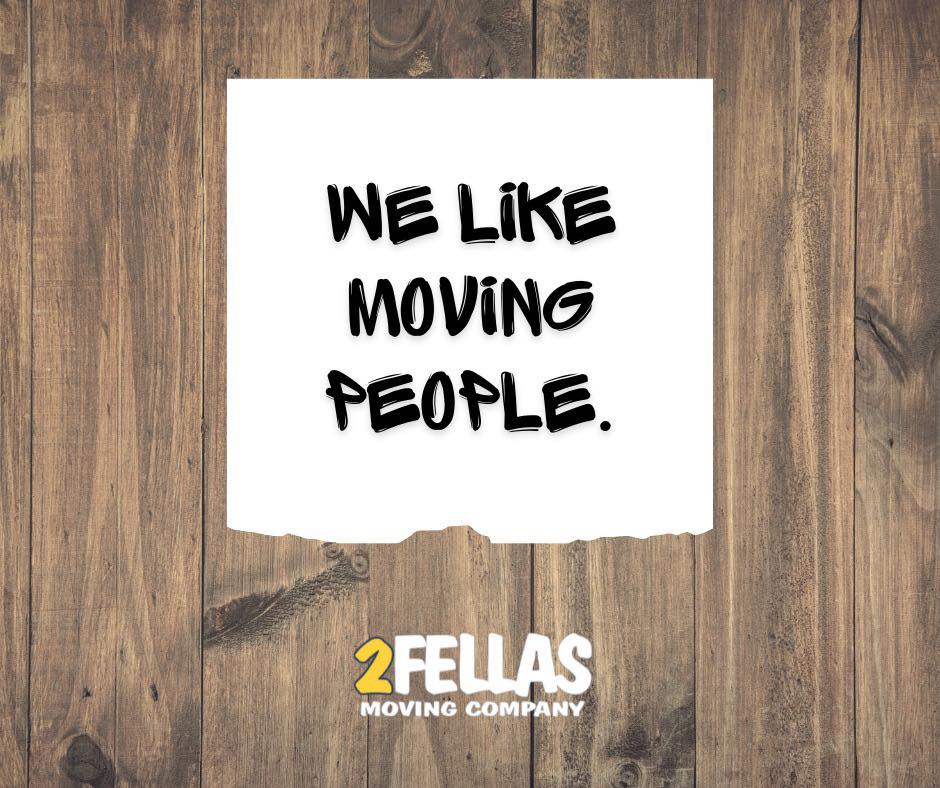 2 Fellas Moving Company logo