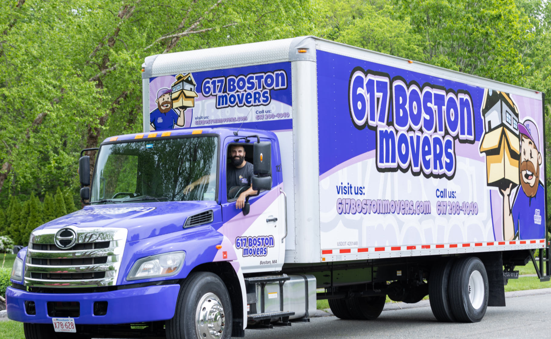 617 Boston Movers logo