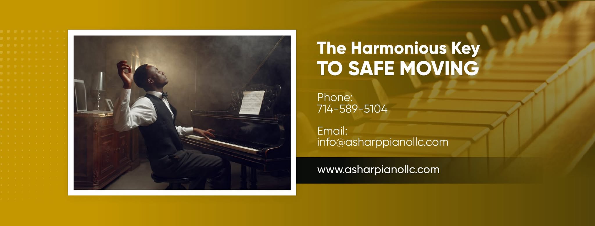 A Sharp Piano LLC logo