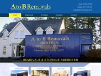 A to B Removals logo