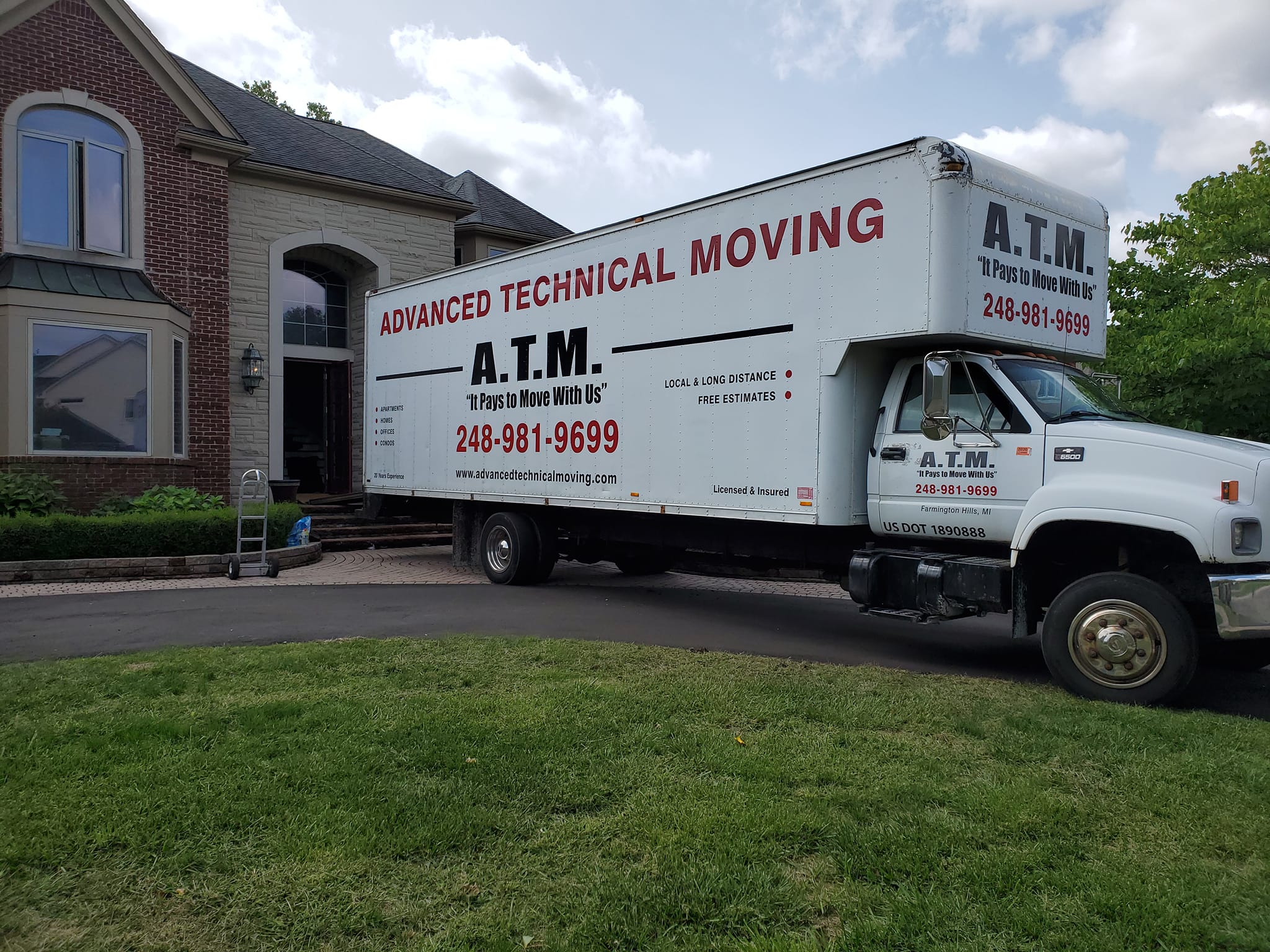 Advanced Technical Moving logo