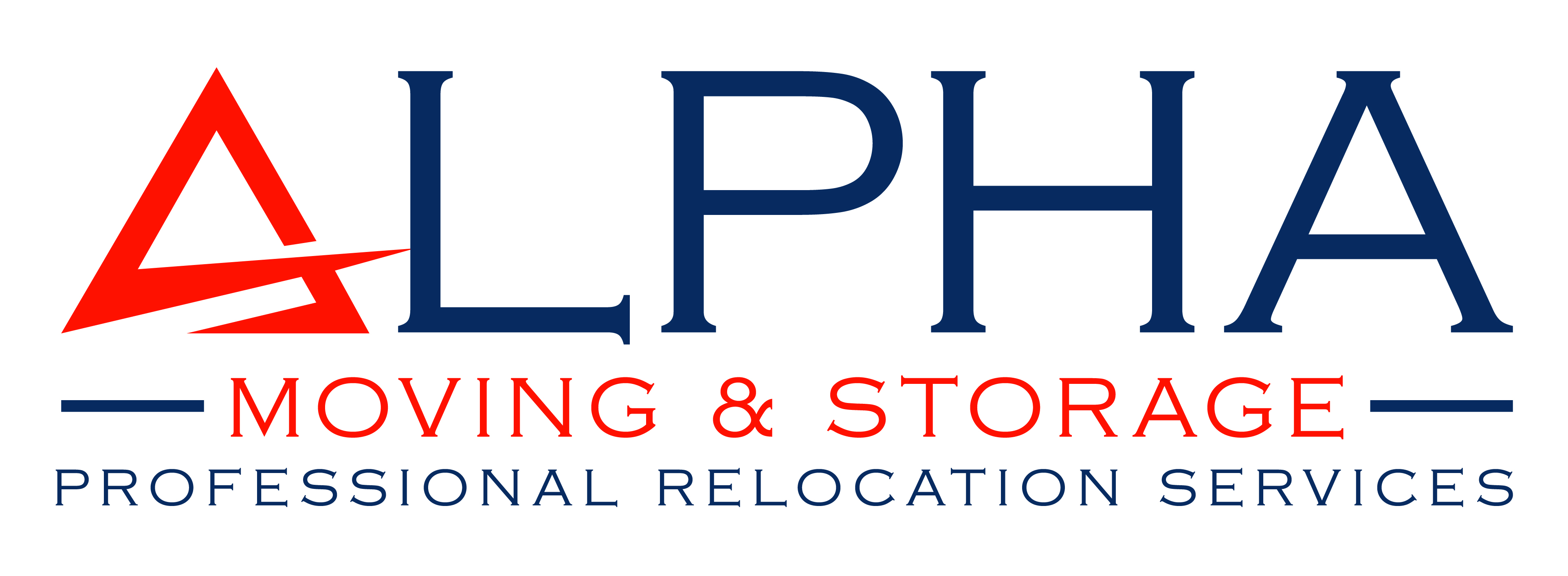 Alpha Moving & Storage logo