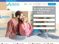 Alpha Moving & Storage logo