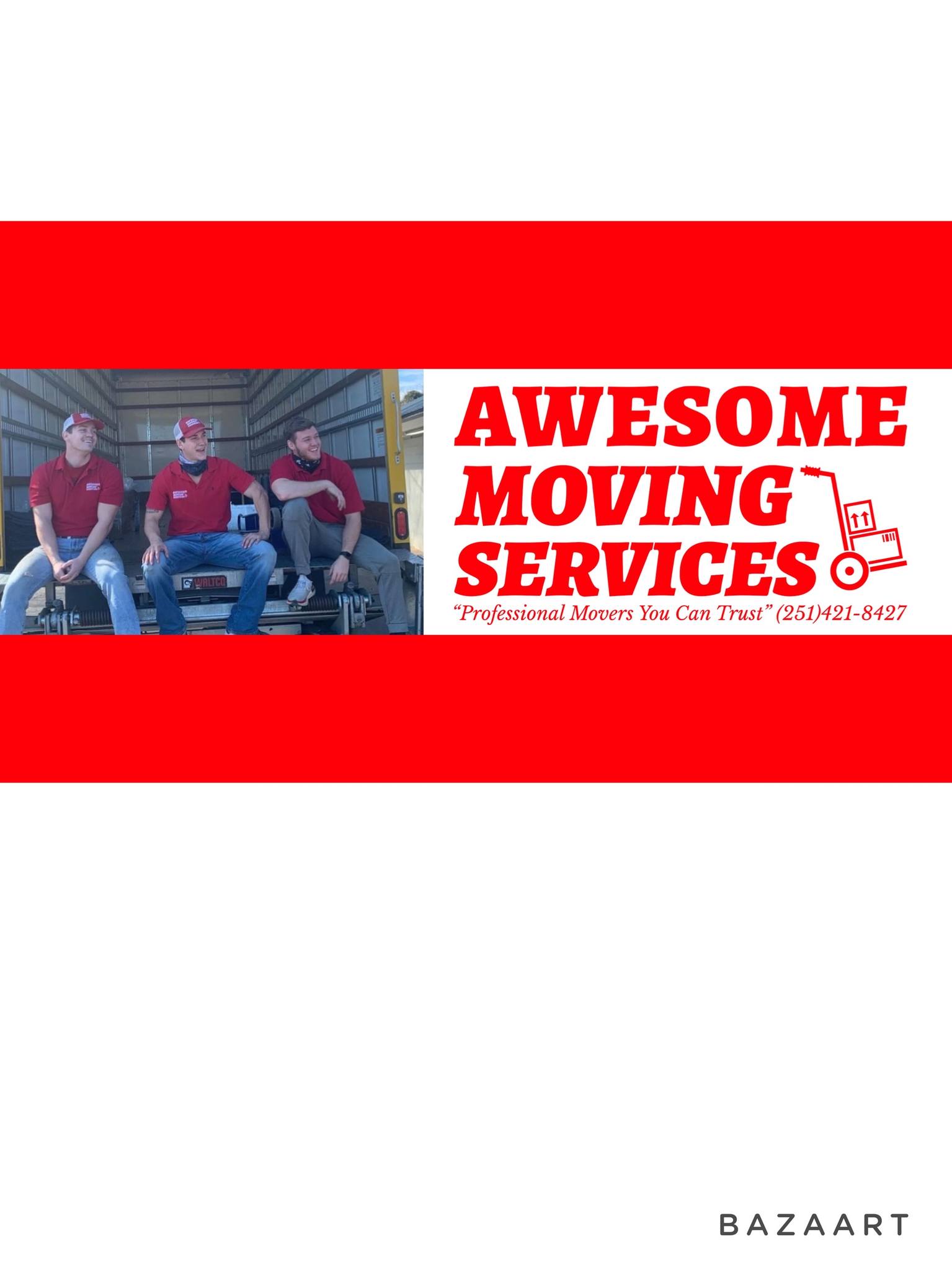 AWESOME MOVING SERVICES logo