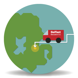 Belfast Relocation Company logo