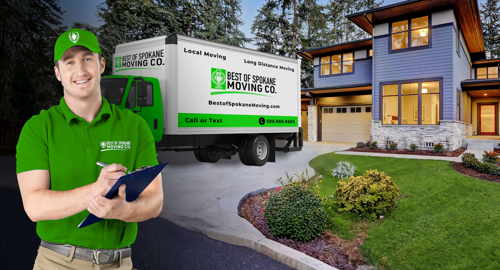 Best of Spokane Moving Company logo