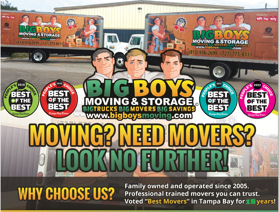 Big Boys Moving & Storage of Tampa Bay logo