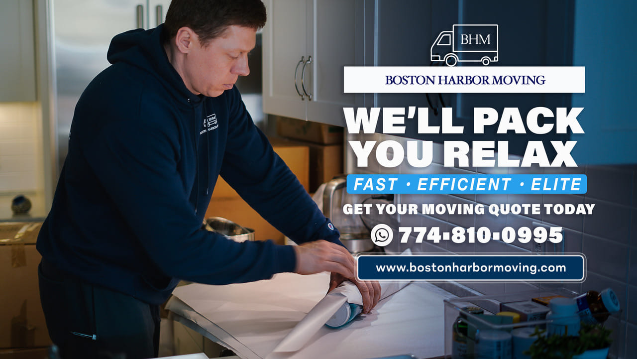 Boston Harbor Moving logo