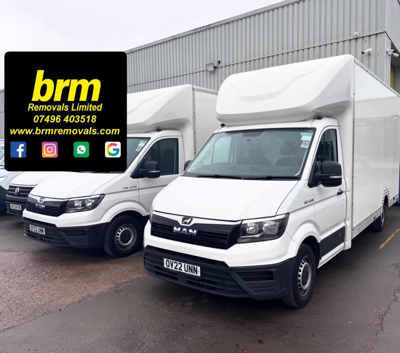 BRM Removals & Storage logo