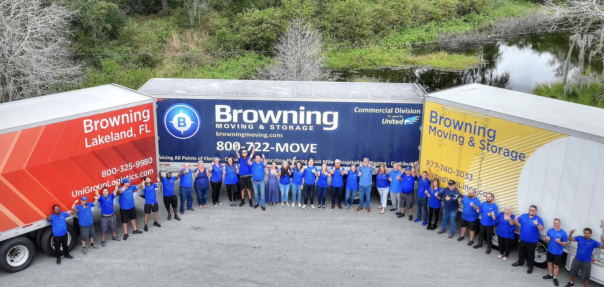 Browning Moving & Storage logo