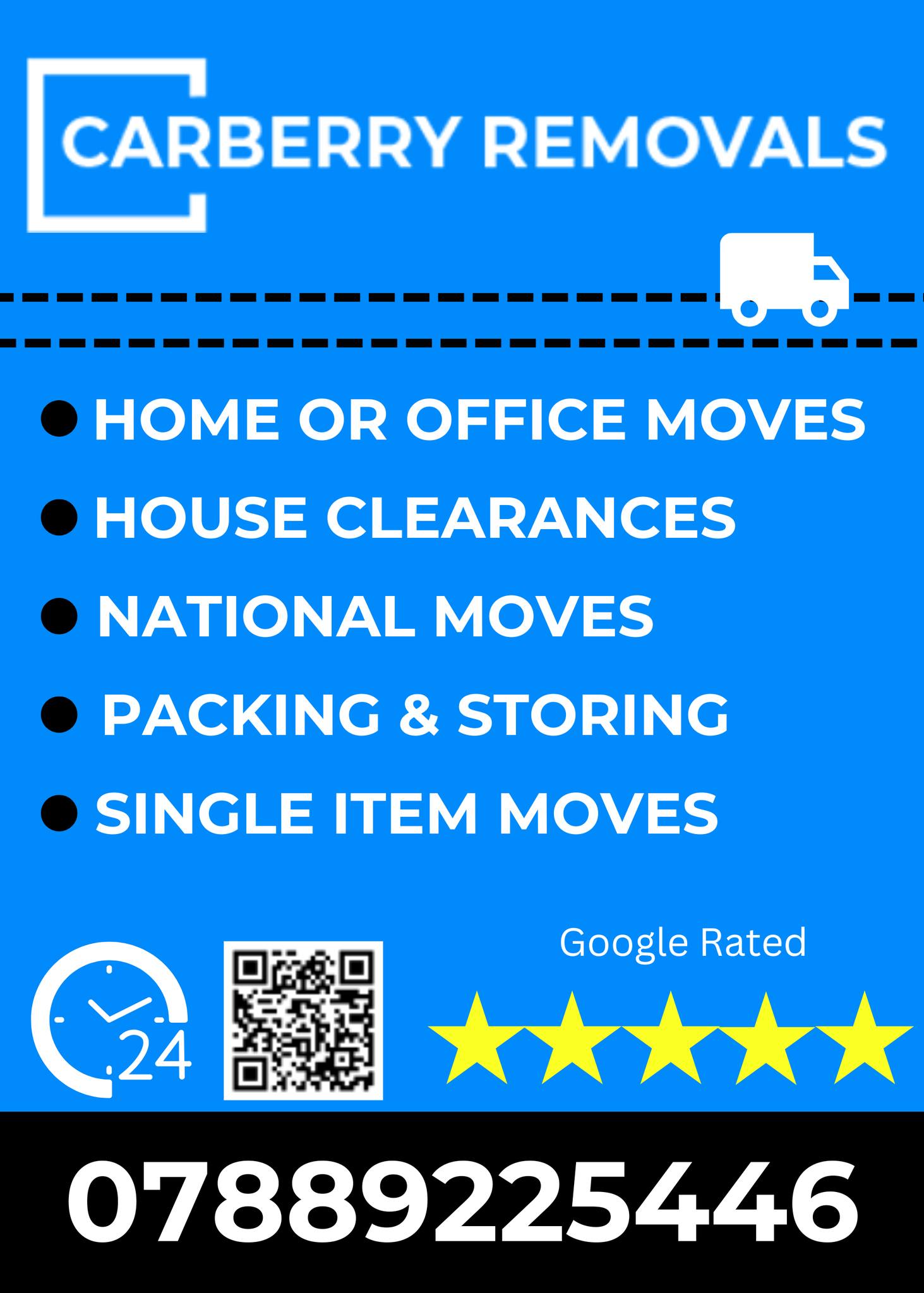 CARBERRY REMOVALS GLASGOW logo