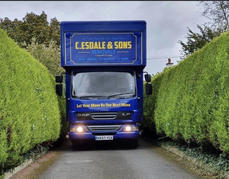 C.Esdale and sons removals & storage logo