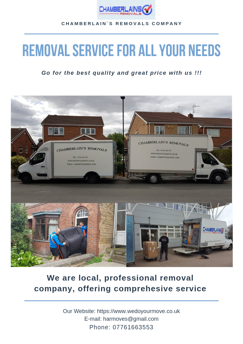 Chamberlains Removals logo