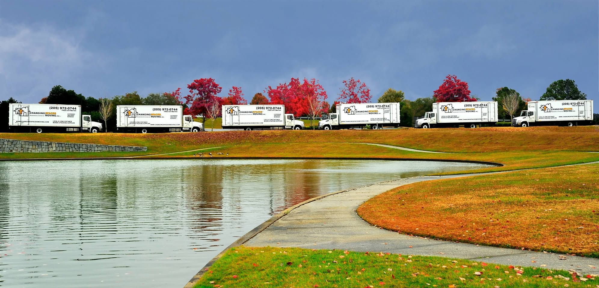 Changing Spaces Moving logo