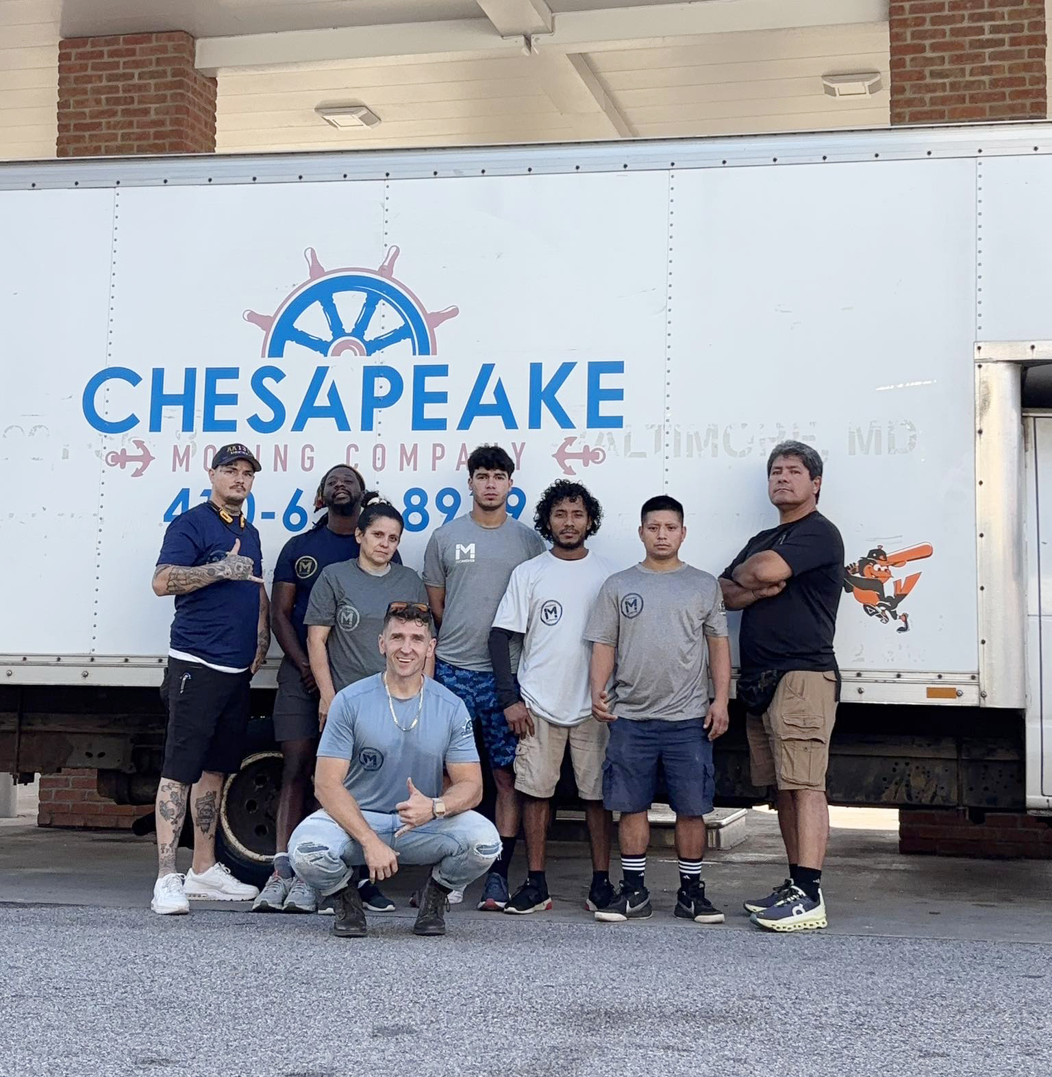 Chesapeake Moving Co. logo