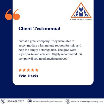 Choice Moving Company image 3