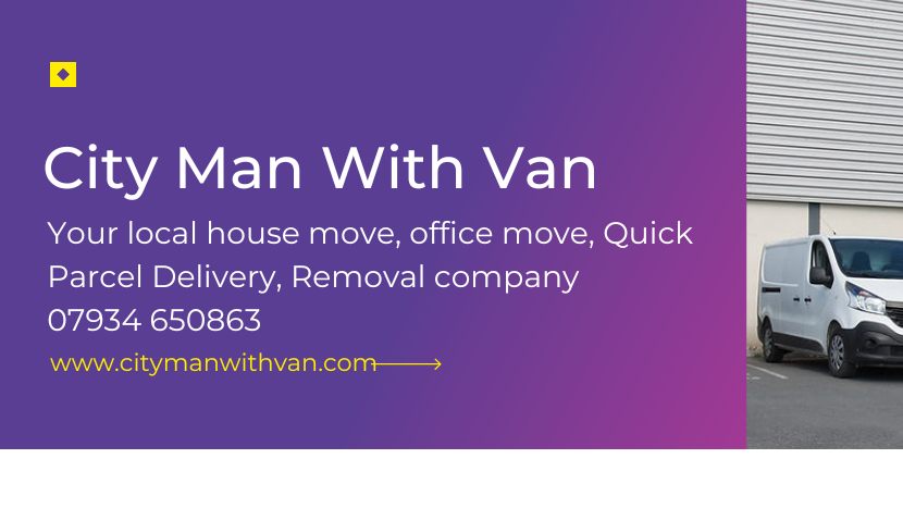City Man With Van logo