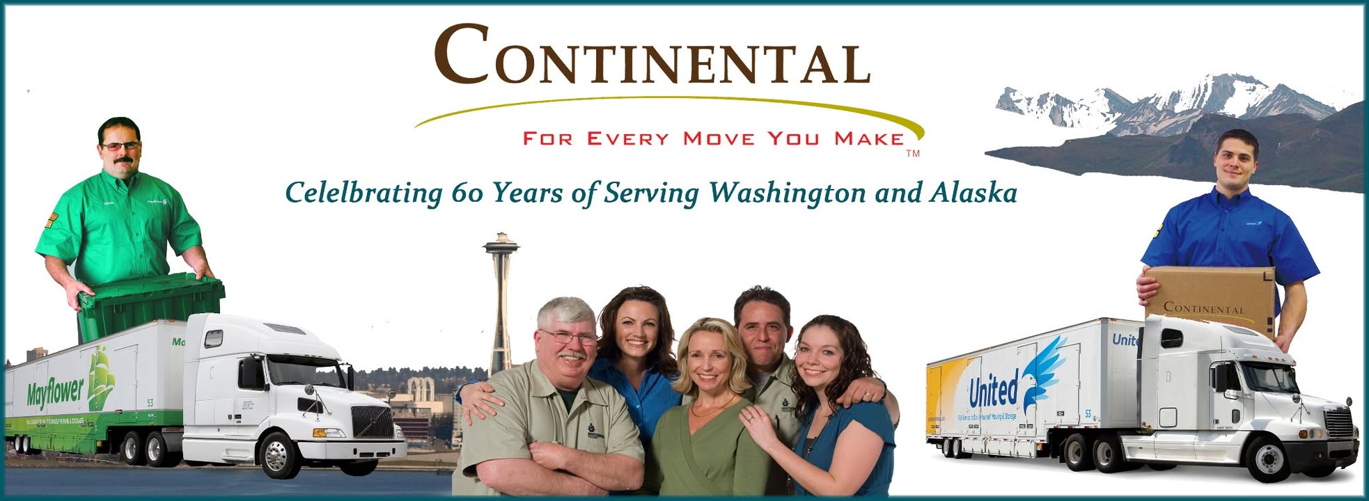 Continental Van Lines, Inc. logo