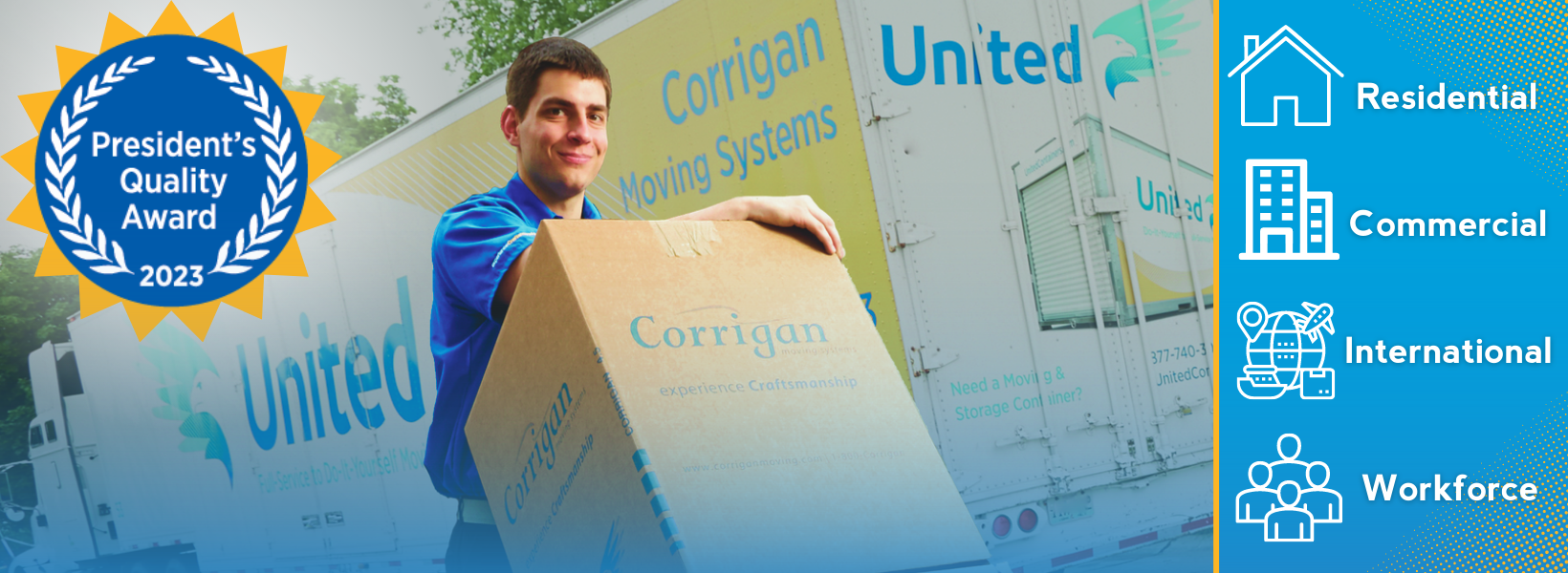 Corrigan Moving Systems logo