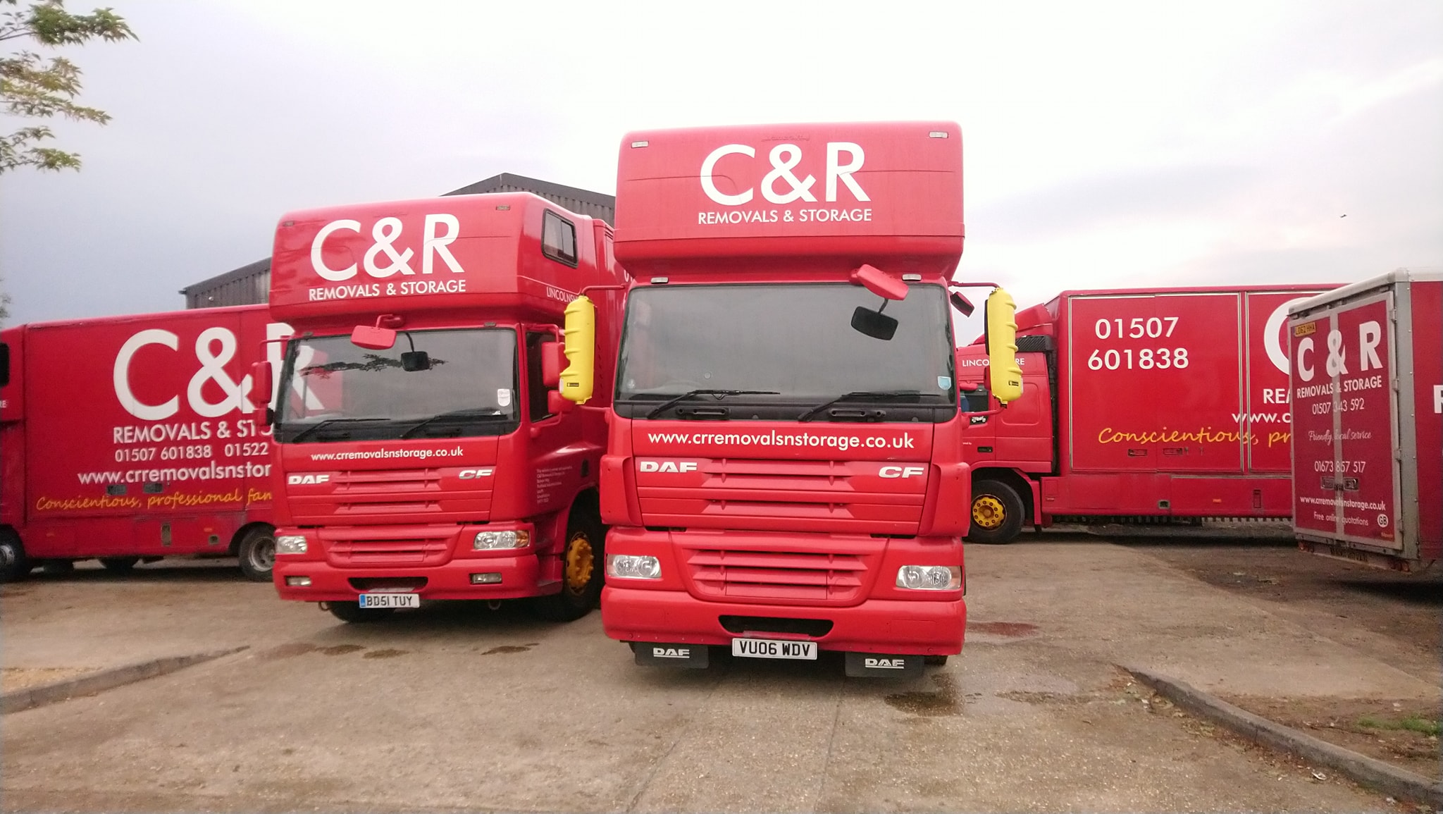 C&R Removals & Storage Ltd. And Selfstore logo