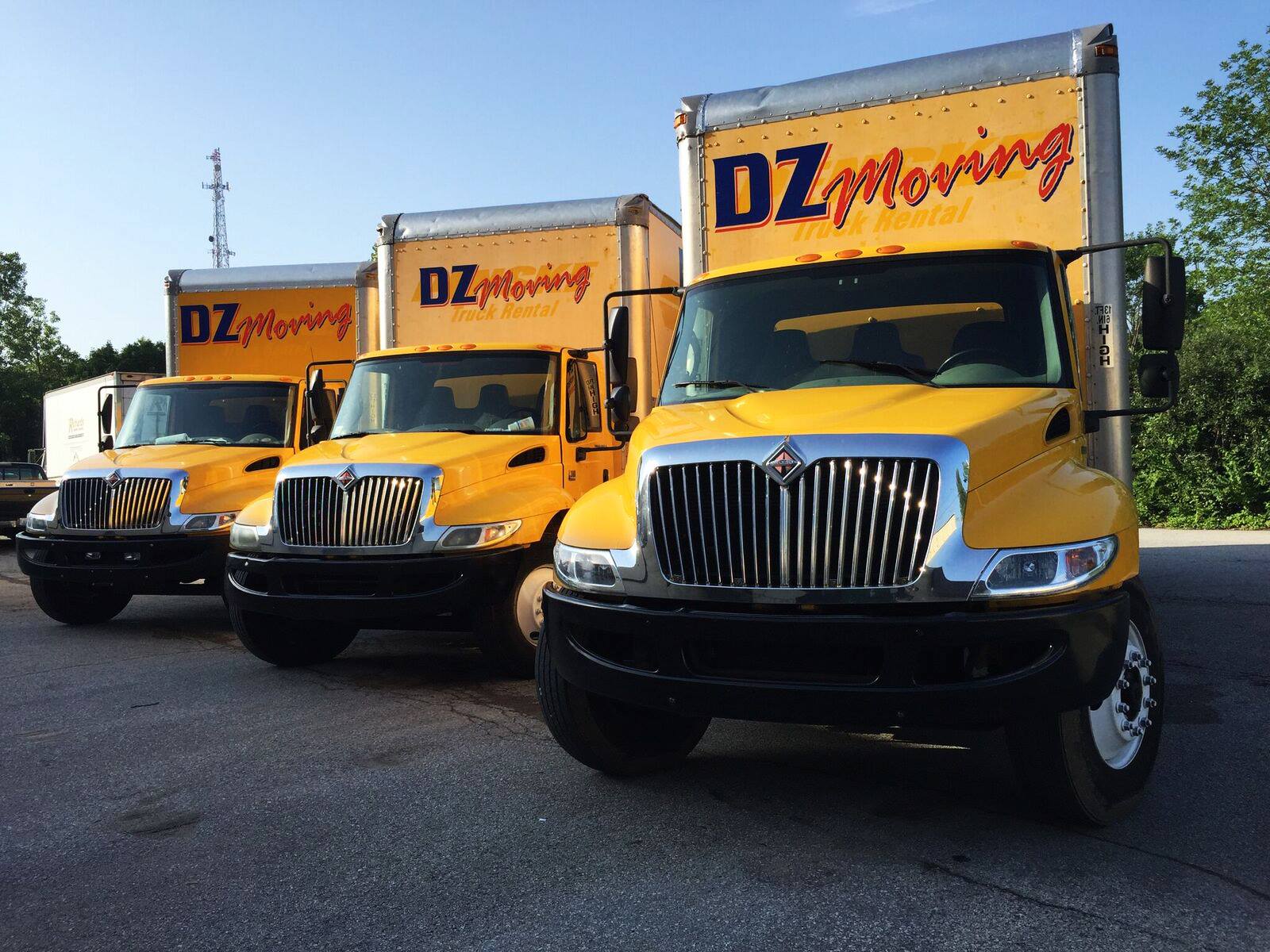 DZ Moving logo