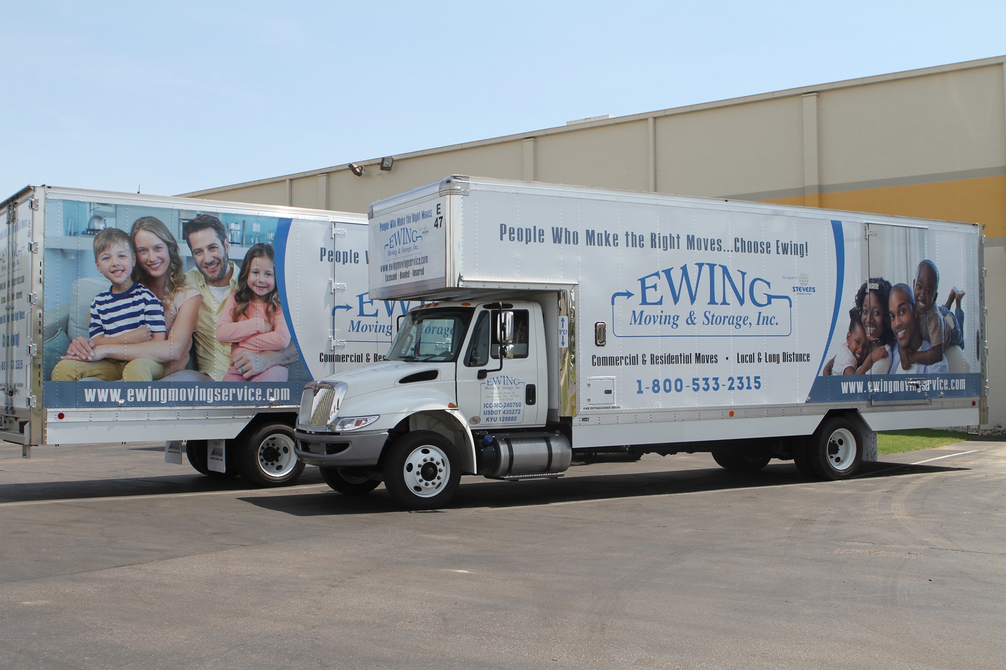 Ewing Moving & Storage logo