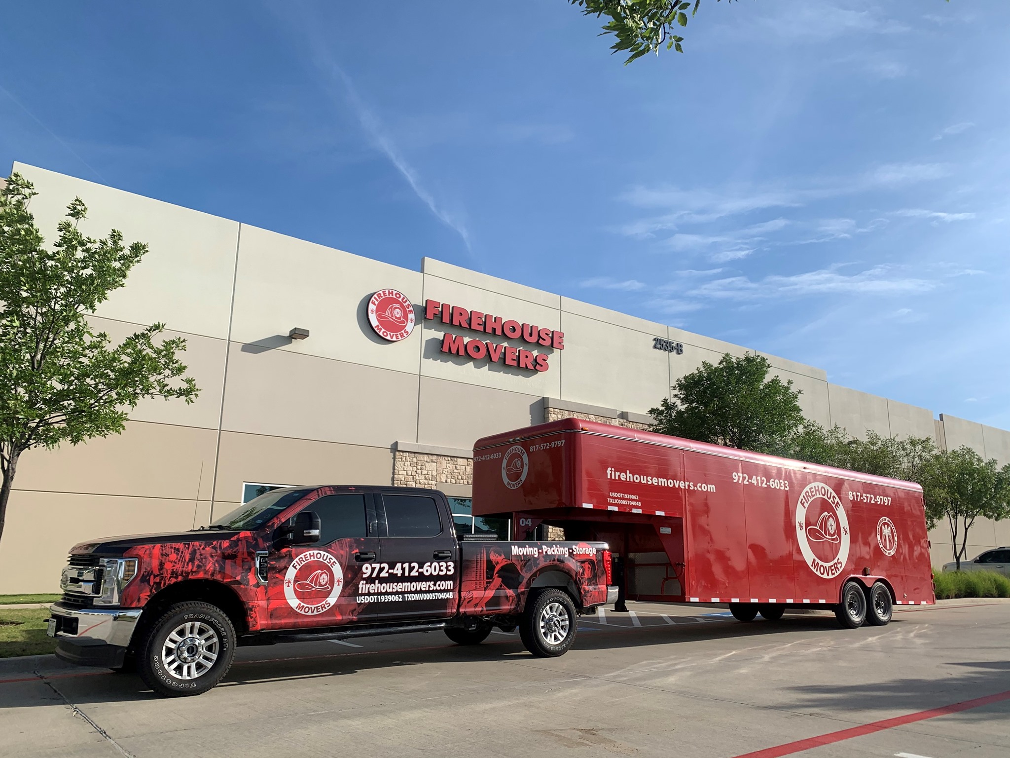 Firehouse Movers Lewisville logo