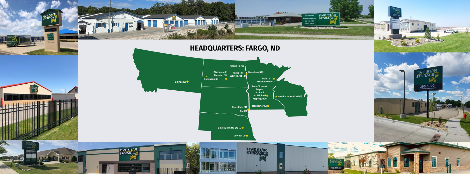 Five Star Storage logo