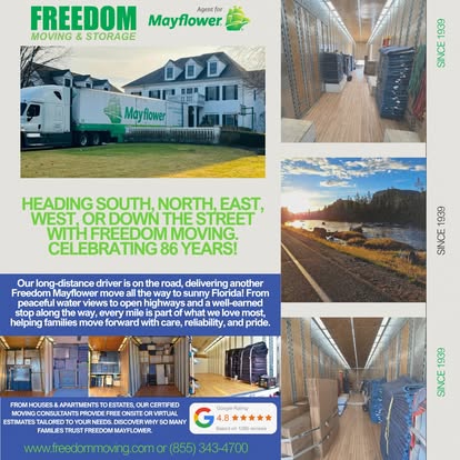Freedom Moving and Storage - Agent for Mayflower image 2