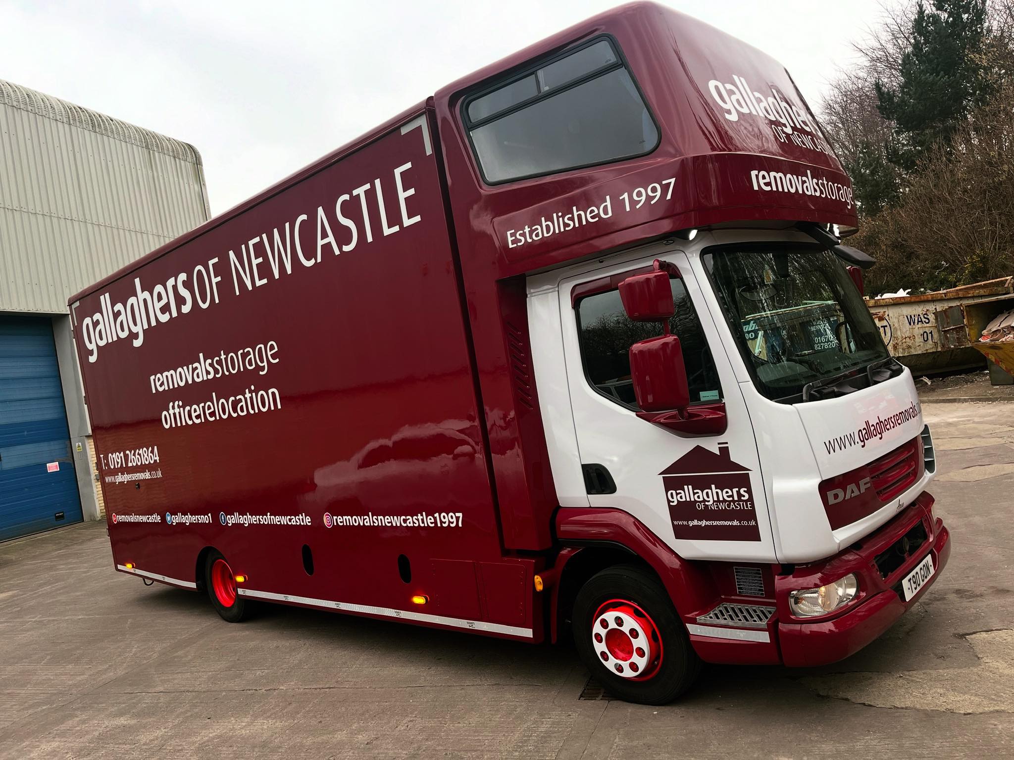 Gallaghers Removals logo