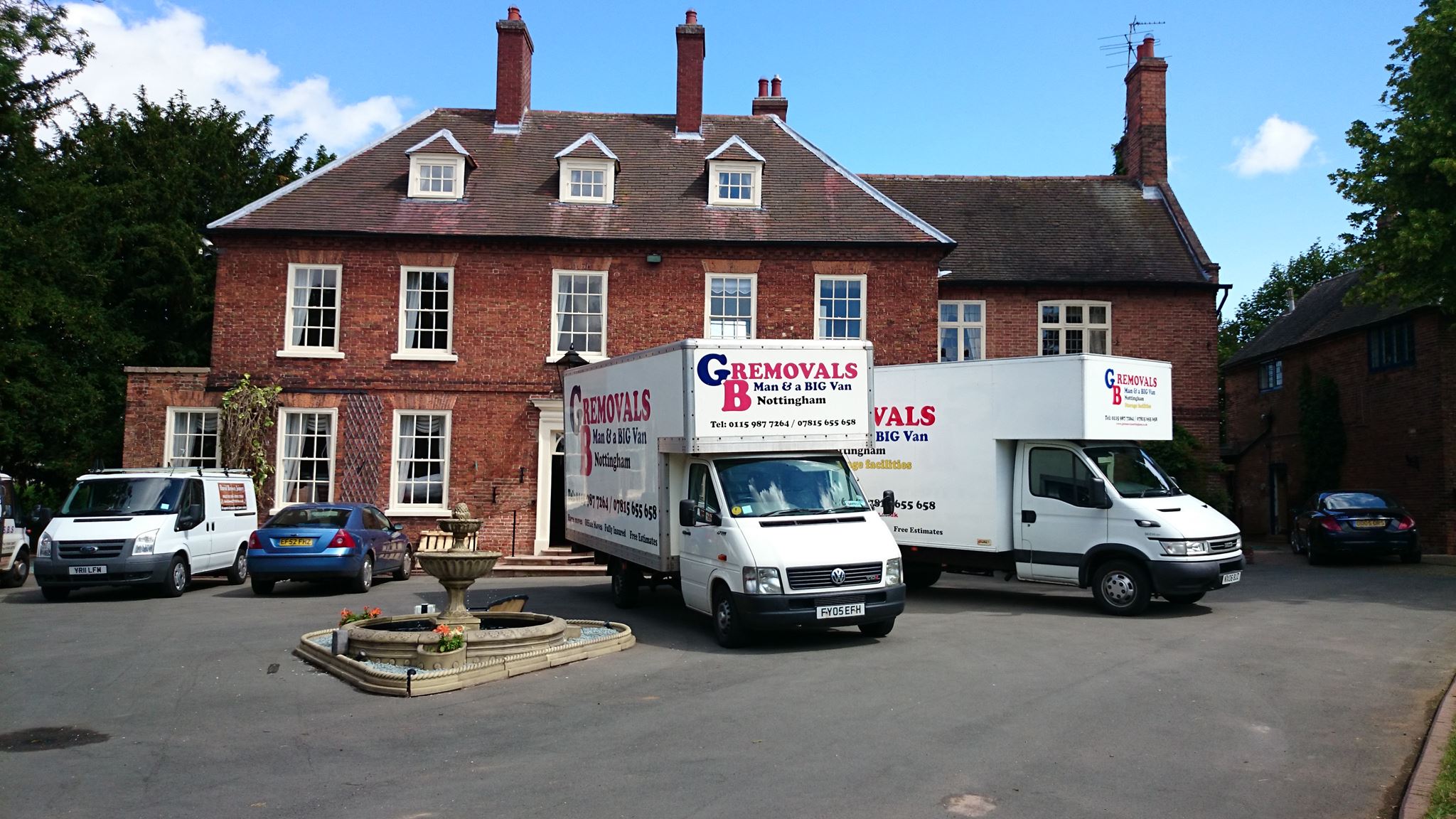 GB Removals Nottingham logo