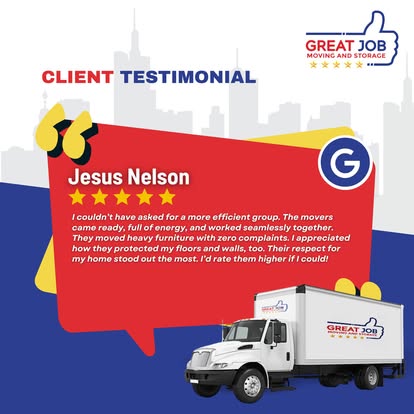 Great Job Moving and Storage Alexandria VA image 2