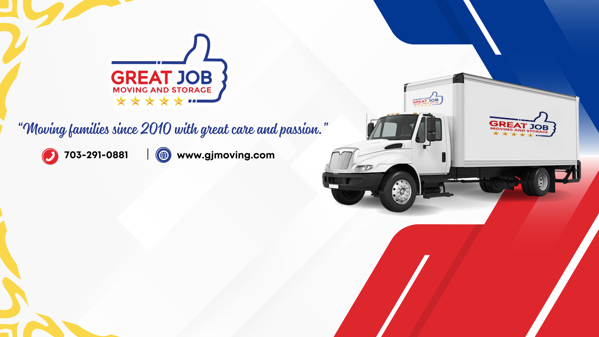 Great Job Moving and Storage Alexandria VA logo