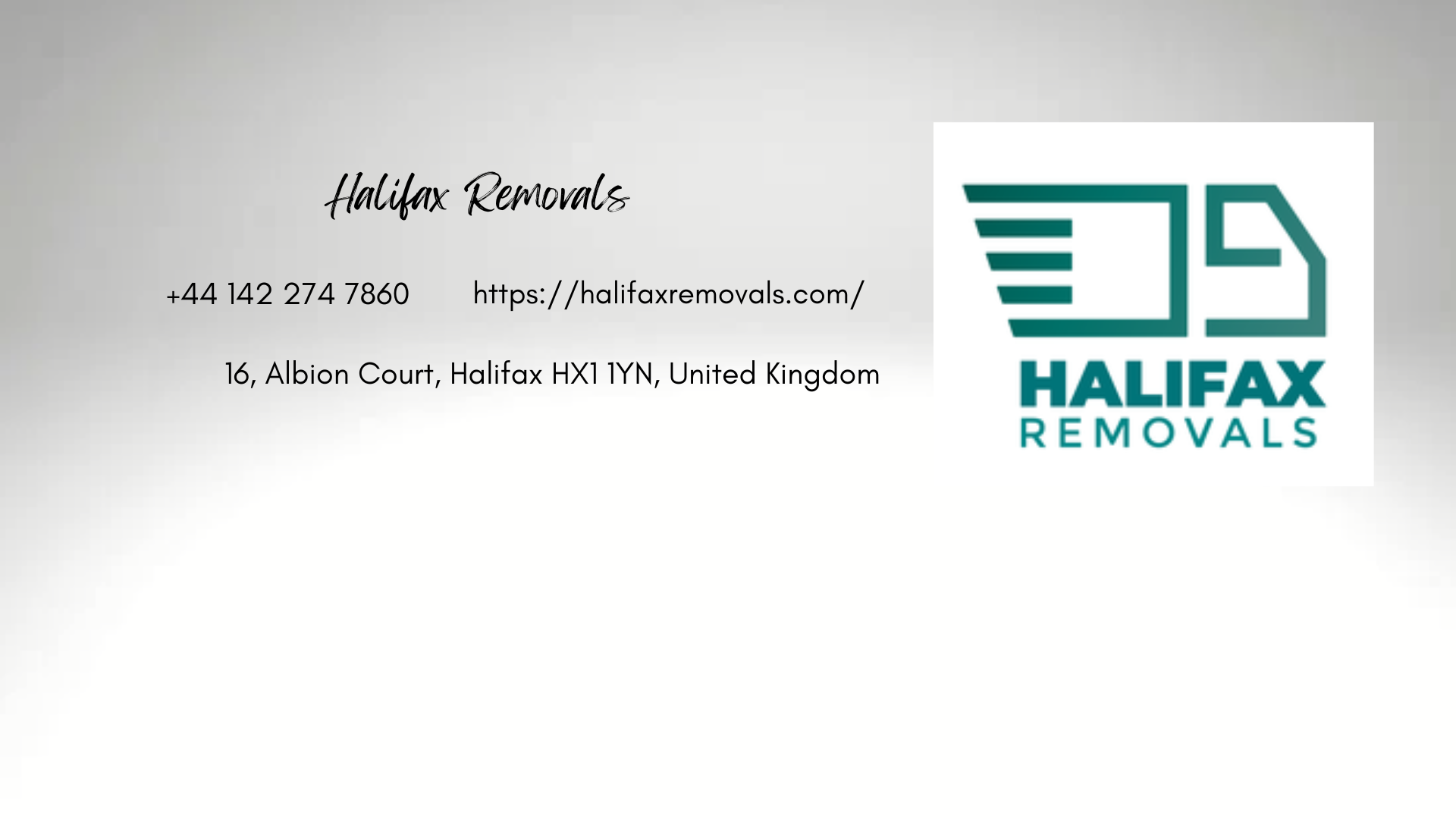 Halifax Removals logo