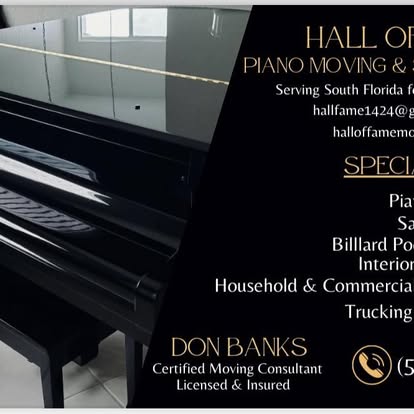 Hall of Fame Piano Moving & Services,LLC image 2