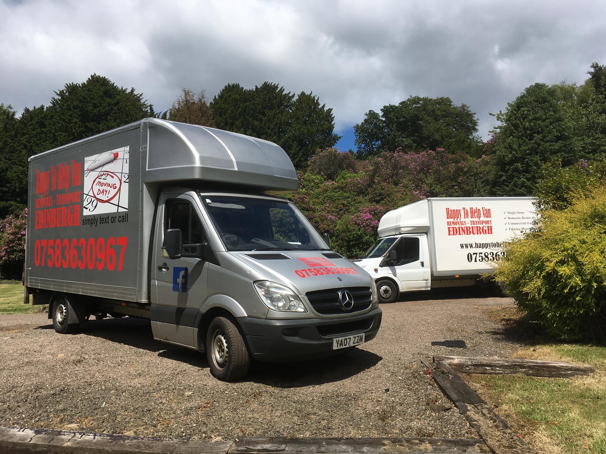 Happy To Help Van logo