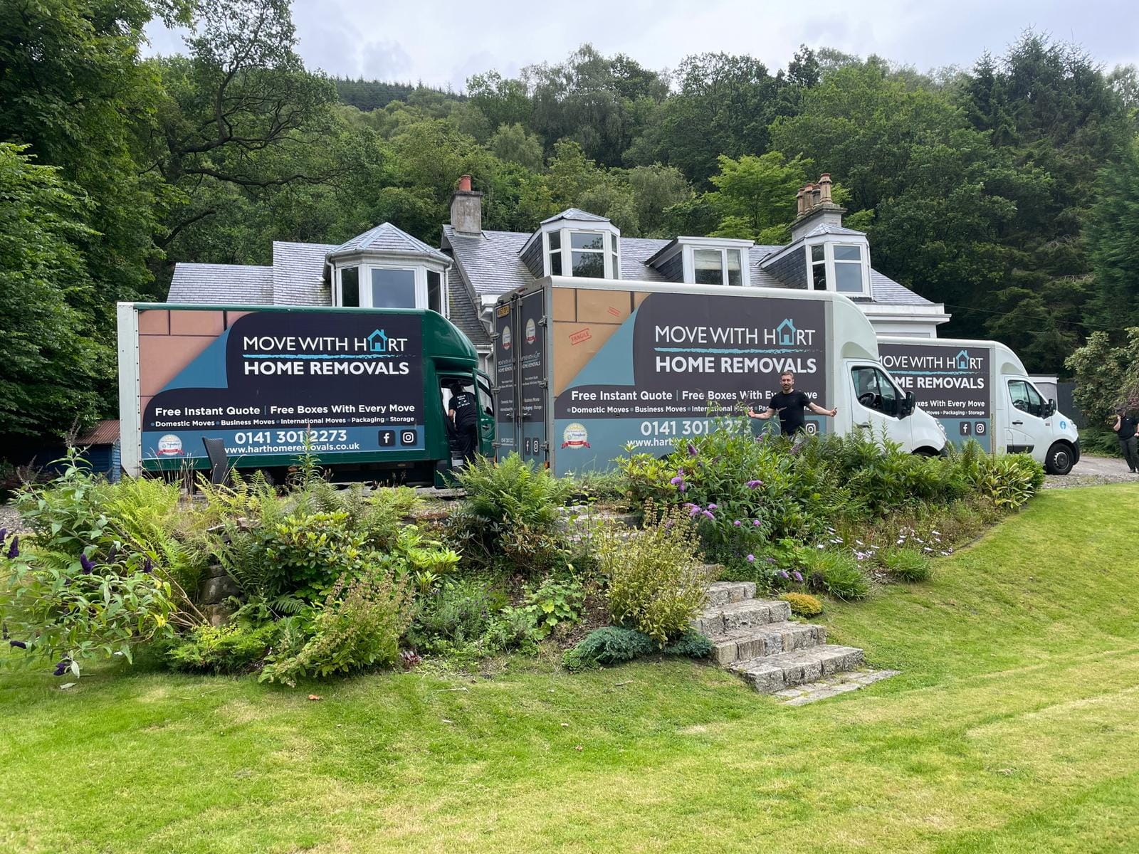 Hart Home Removals logo