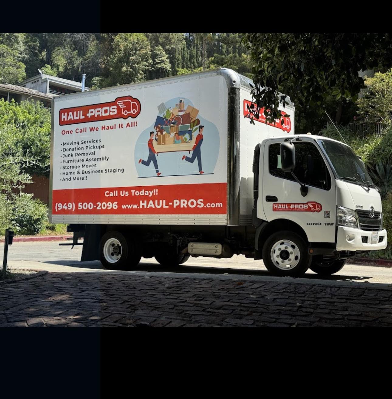 HAUL PROS On-Demand Moving, Delivery, and Junk Removal Services logo