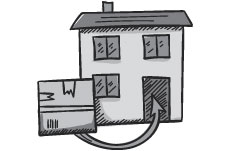 Hawthorne Movers logo