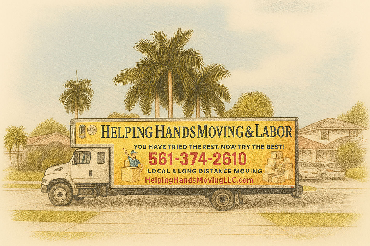 Helping Hands Moving LLC logo