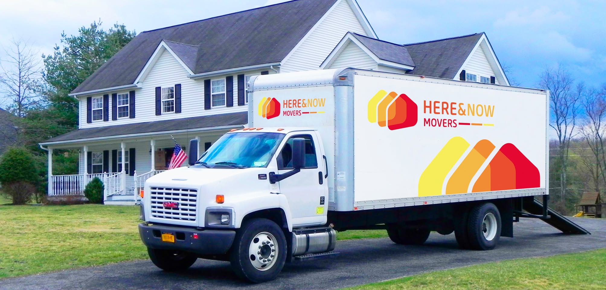 Here & Now Movers and Storage logo