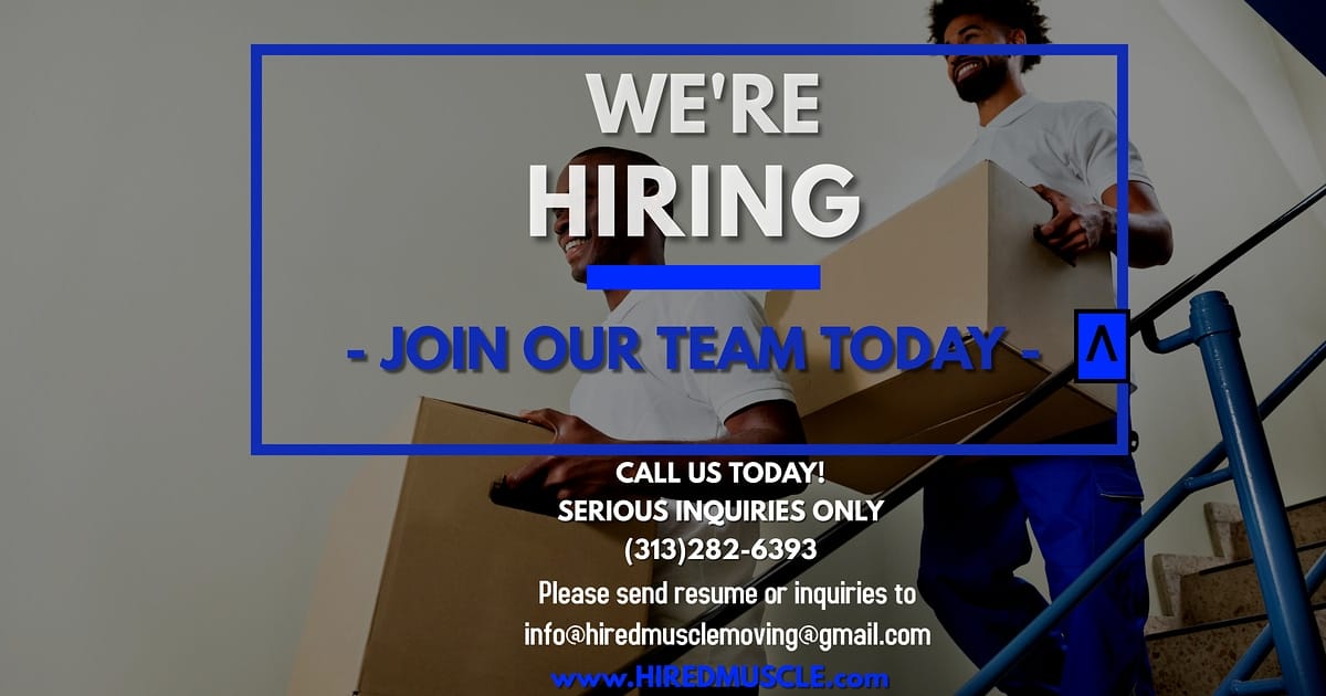 Hired Muscle Logistics, Labor and Moving logo