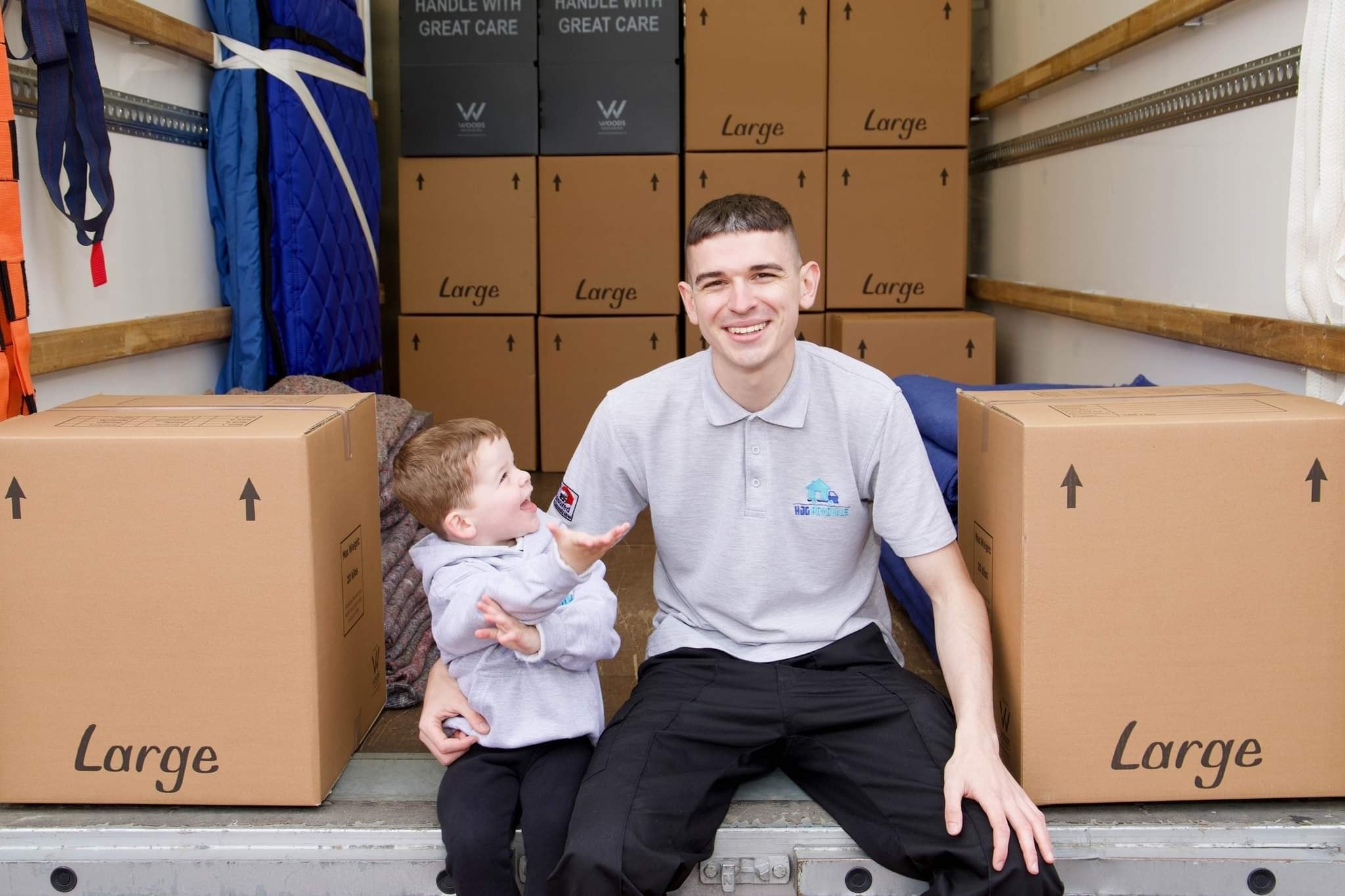 HJG Removals and Storage logo