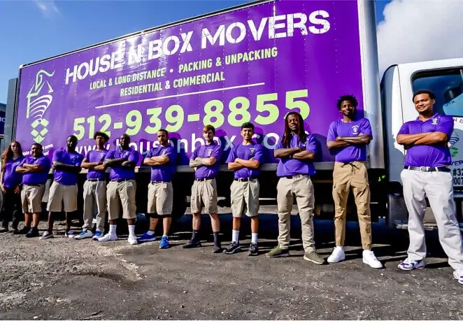 House and Box Movers and Storage logo