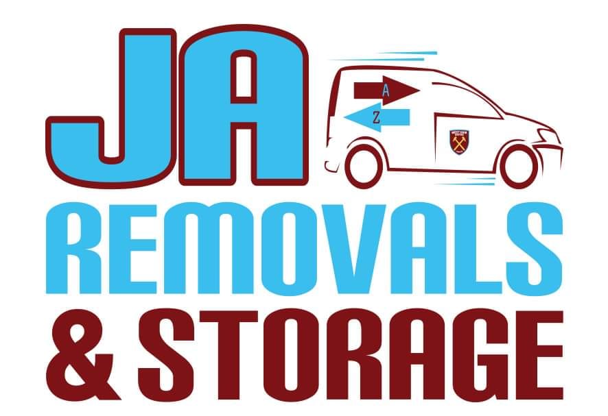 JA - REMOVALS & STORAGE logo