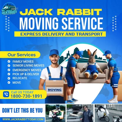 Jack Rabbit Express Delivery and Transportation logo