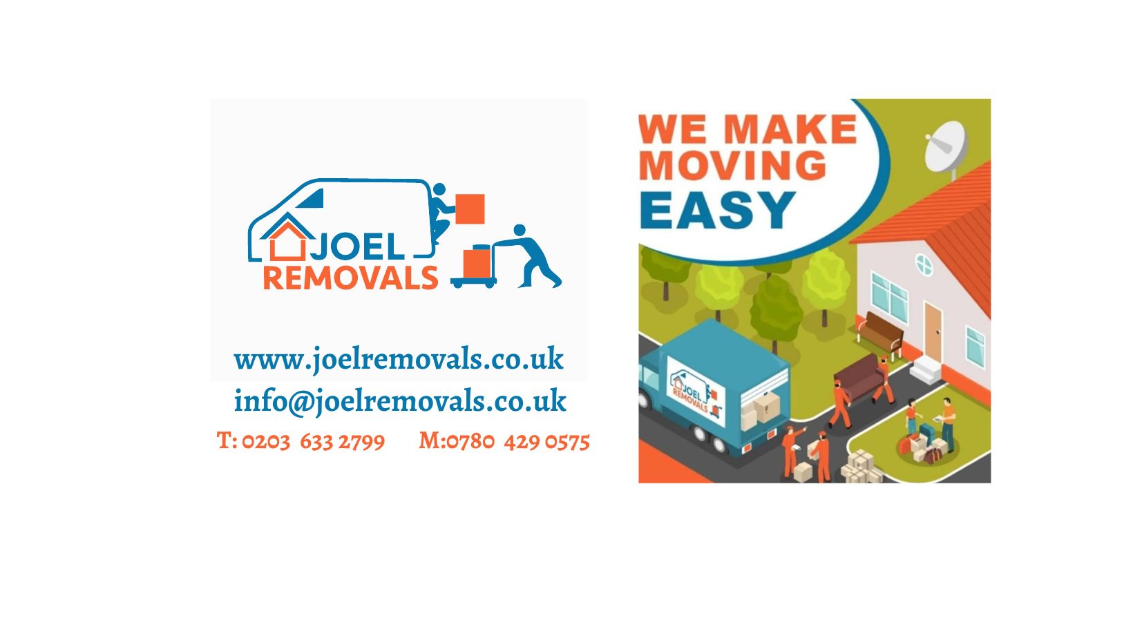 JOEL REMOVALS logo