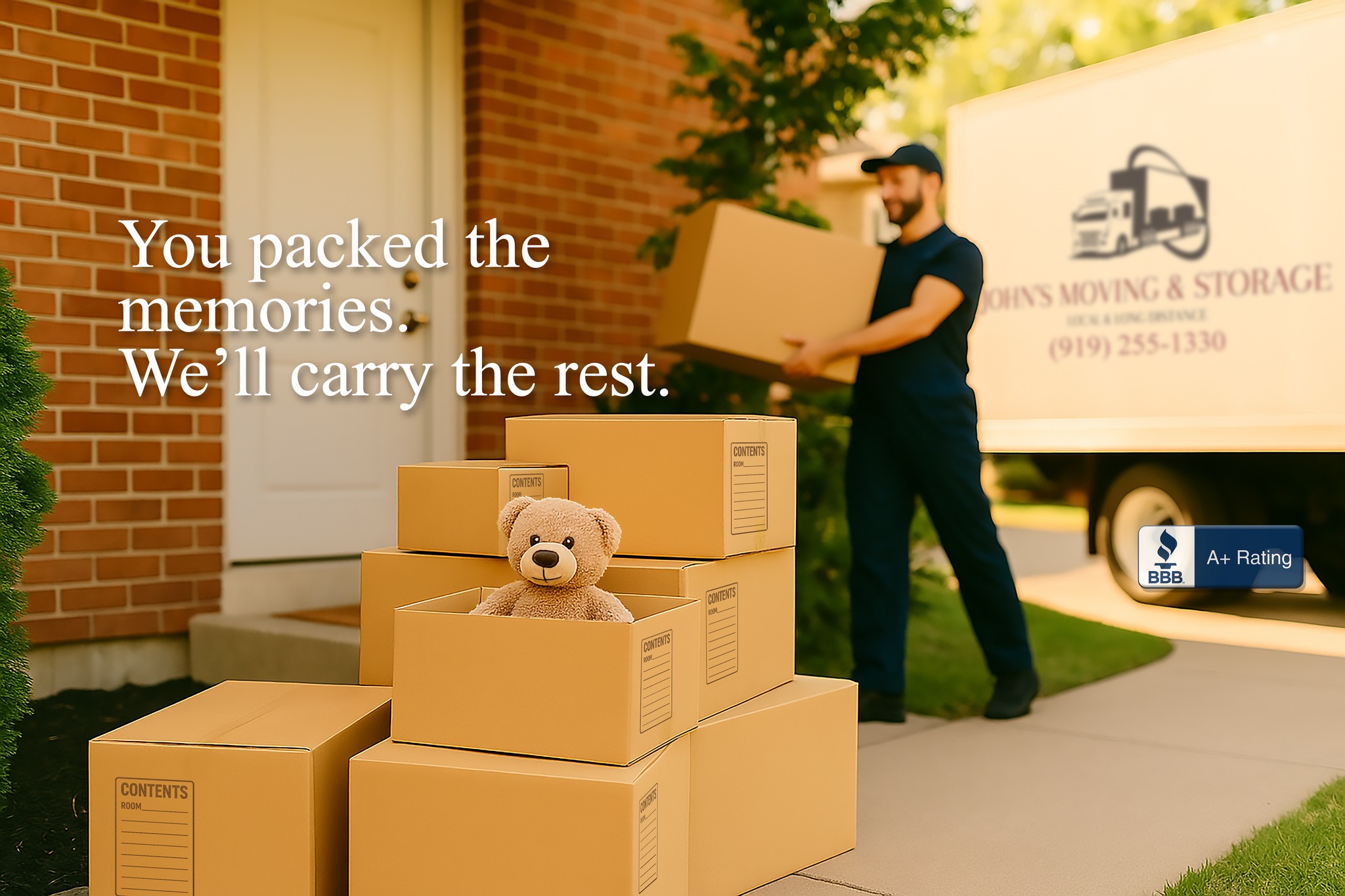 John's Moving & Storage | Raleigh Movers logo