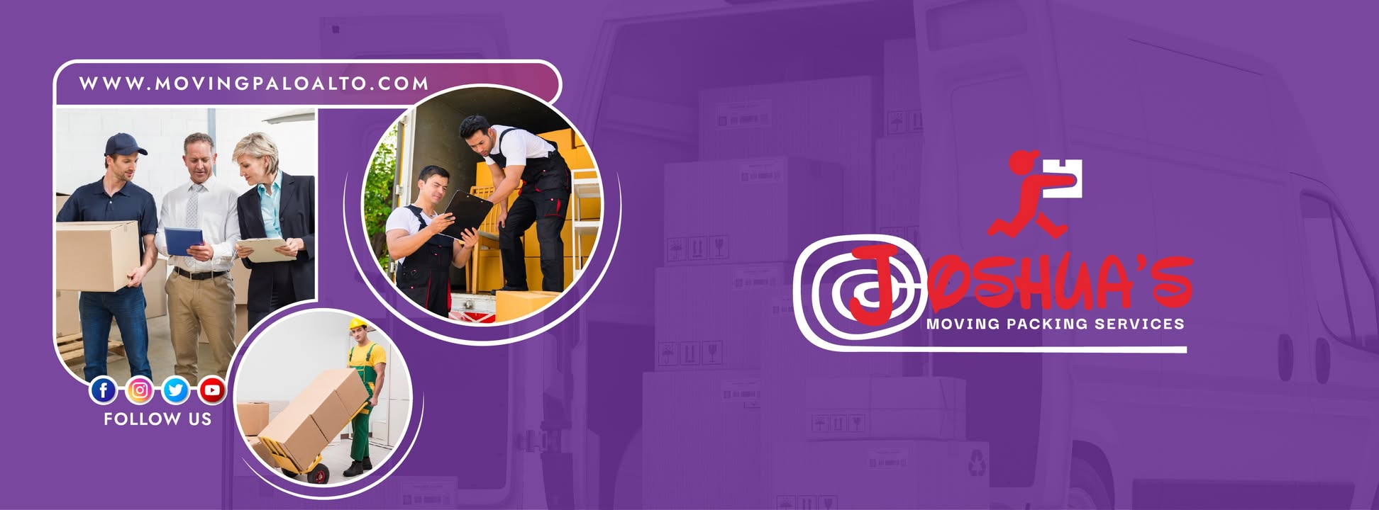 Joshua's Moving Packing & Storage logo