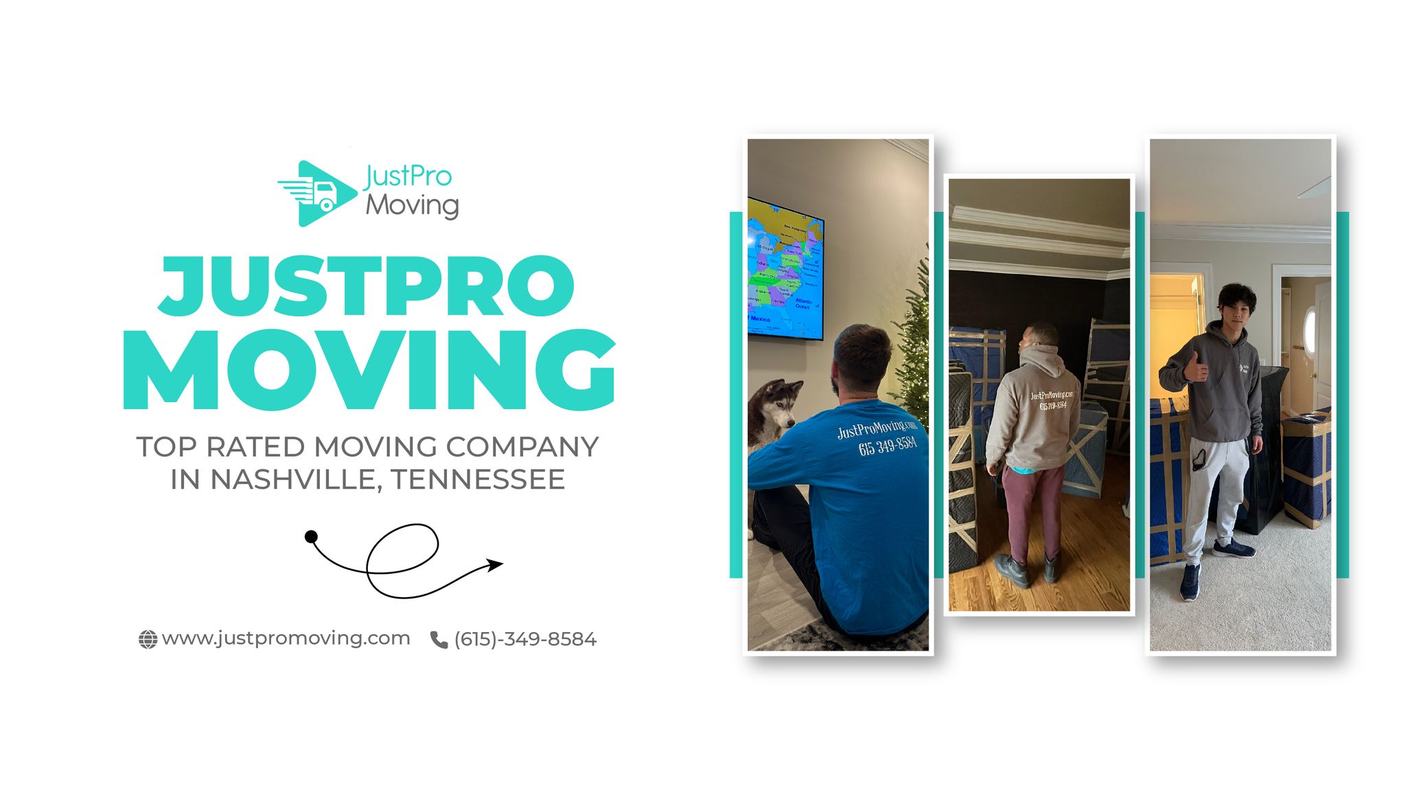 JustPro Moving logo
